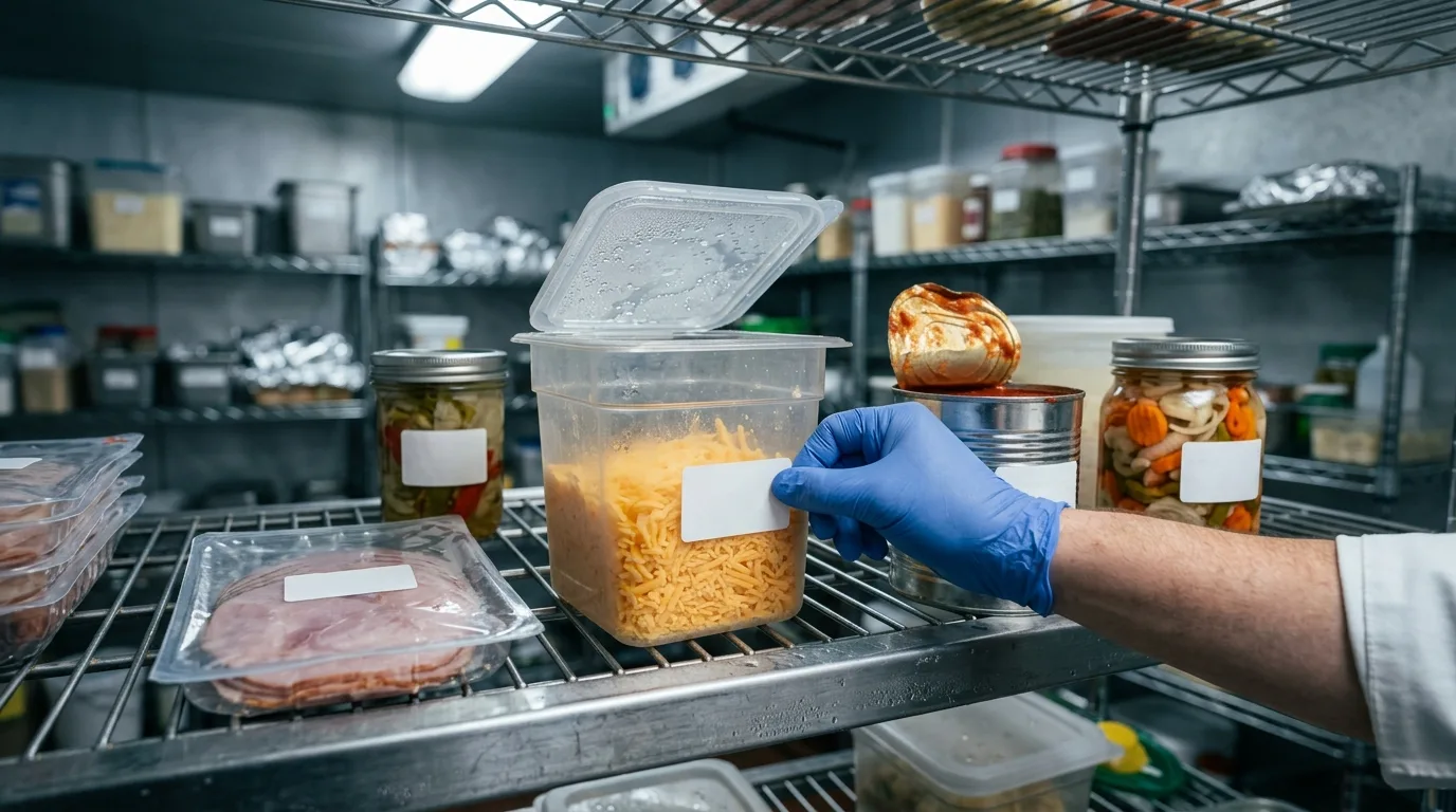 Como etiquetar e controlar a validade de produtos abertos na cozinha
