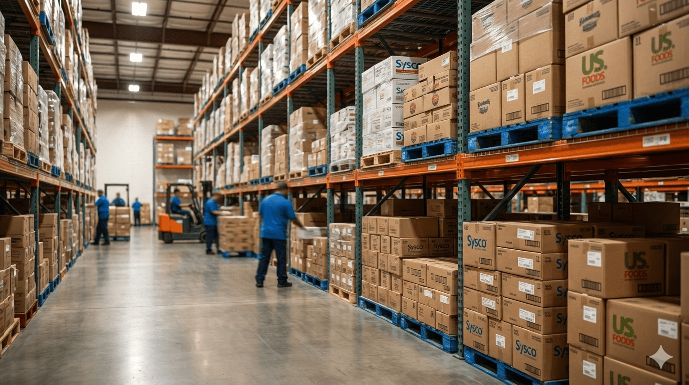 Equipe profissional e estoque organizado para atender seu negócio